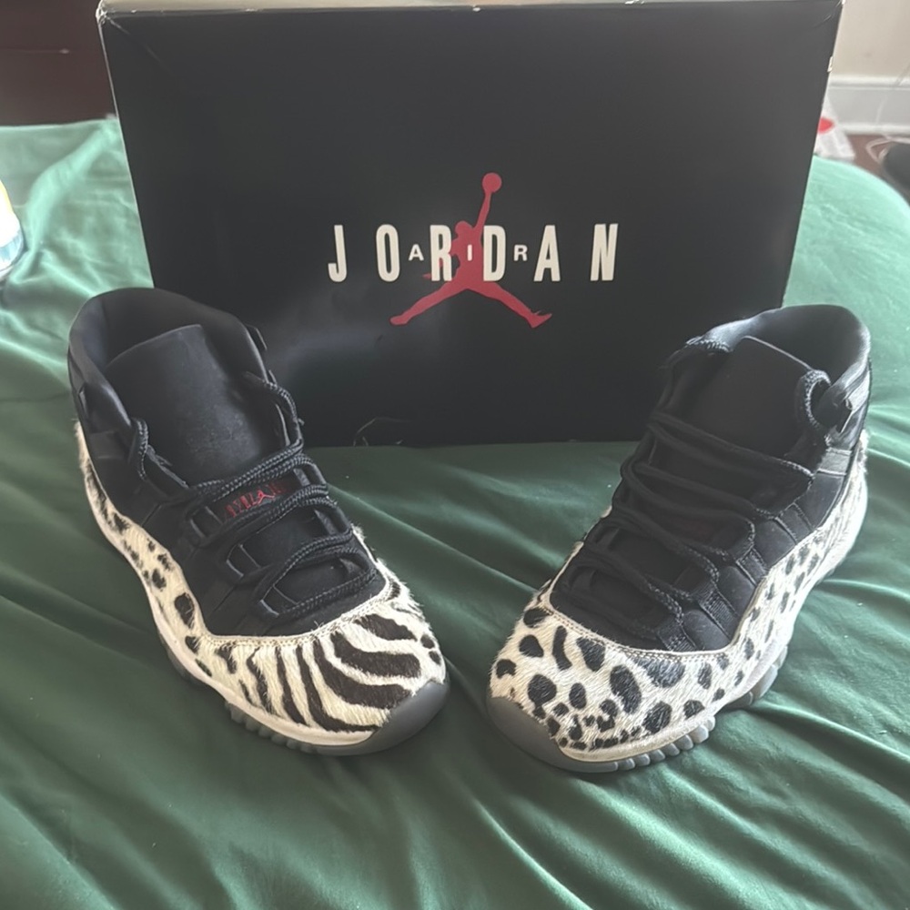 Air Jordan Animal Print Sneakers